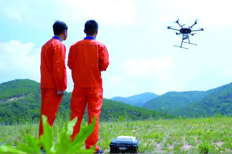 万秀无人机倾斜摄影巡检拍摄